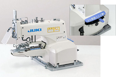 JUKI MB-1377 Κουμπομηχανή (1.500/rpm) με κλείδωμα ραφής στο τελείωμα karamitsios.gr