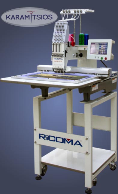 Ricoma RCM-0601TC-7S Μονοκέφαλη Κεντητική (1.200/rpm) karamitsios.gr