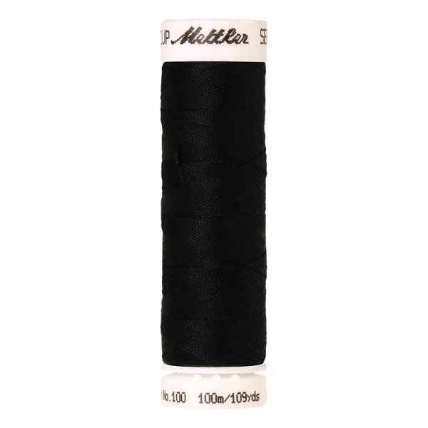 Seralon all purpose thread 4000-6677 BLACK • karamitsios.gr